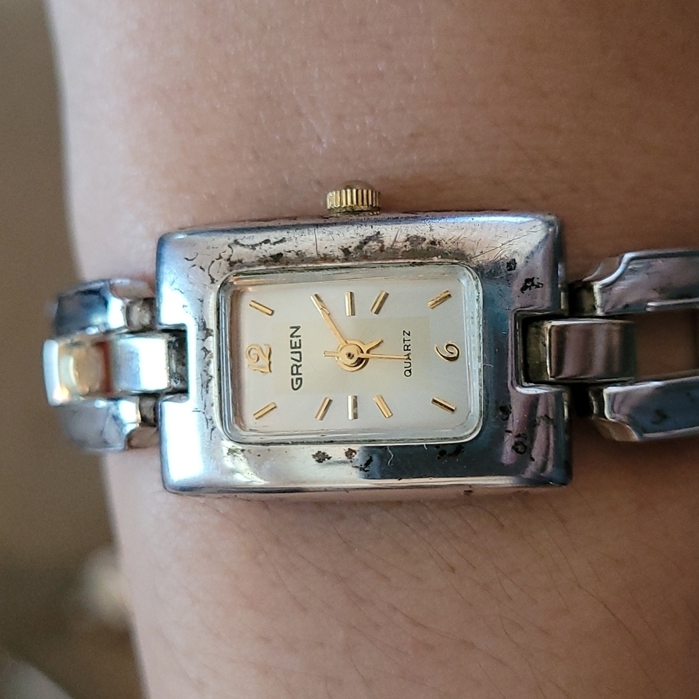 Vintage Gruen Chainlink Watch